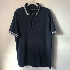 Michael Kors collard short sleeve shirt